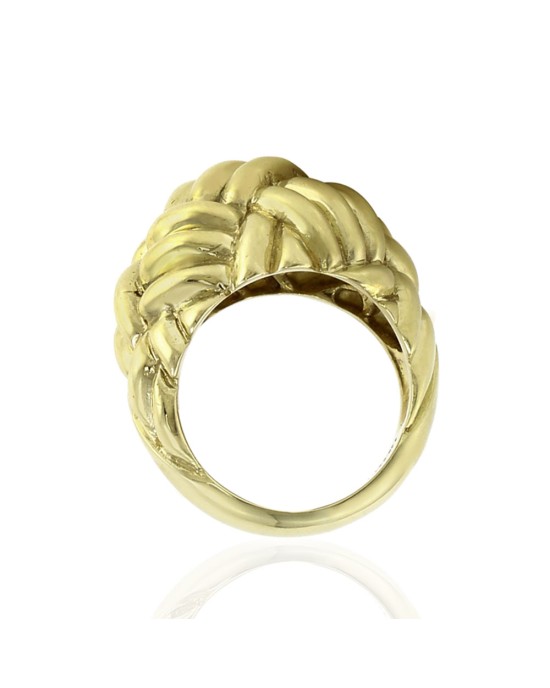 Tiffany & Co Gold Woven Knot Ring